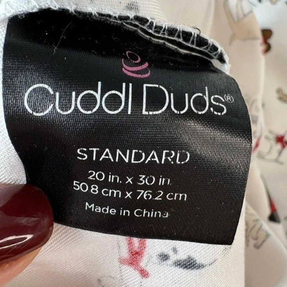 Cuddl Duds Sheets Queen Set Dogs Flat And Fitted Microfiber Extra Soft Holiday